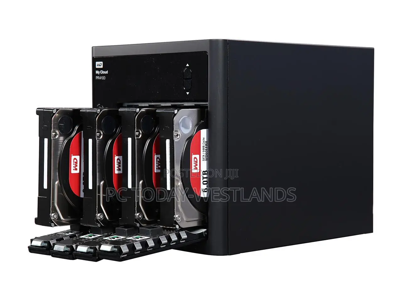 Wd My Cloud Pr4100 Pro Series 72tb 4-bay Nas Server (4 X 18tb Red Pro)
