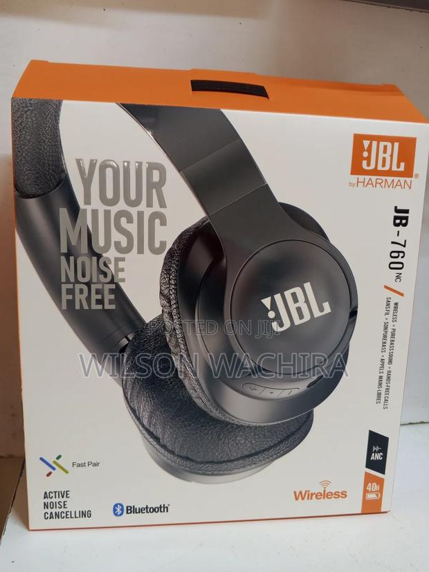 JBL-760 Wireless Bluetooth Headphones. - main view