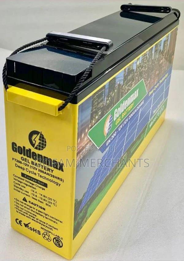 200ah Goldenmax Battery Gel Battery