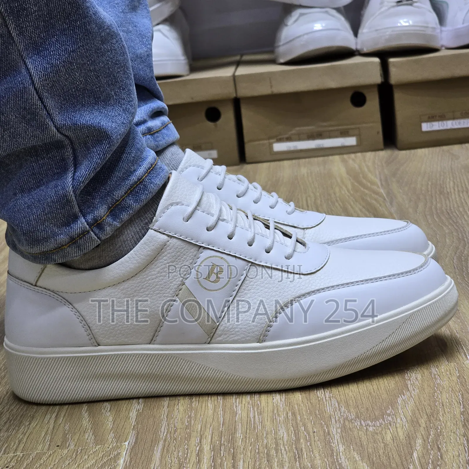 Quality Leather Smart Casual Men Rubber Sole Shoes