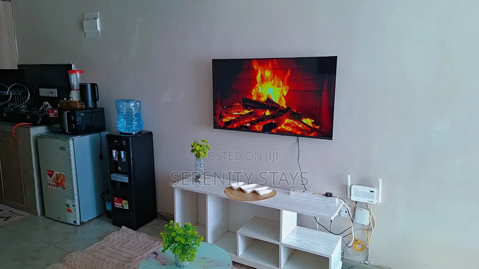 Furnished Studio - Short Let, Airbnb, Fedha, Fast Wi-Fi, Desk