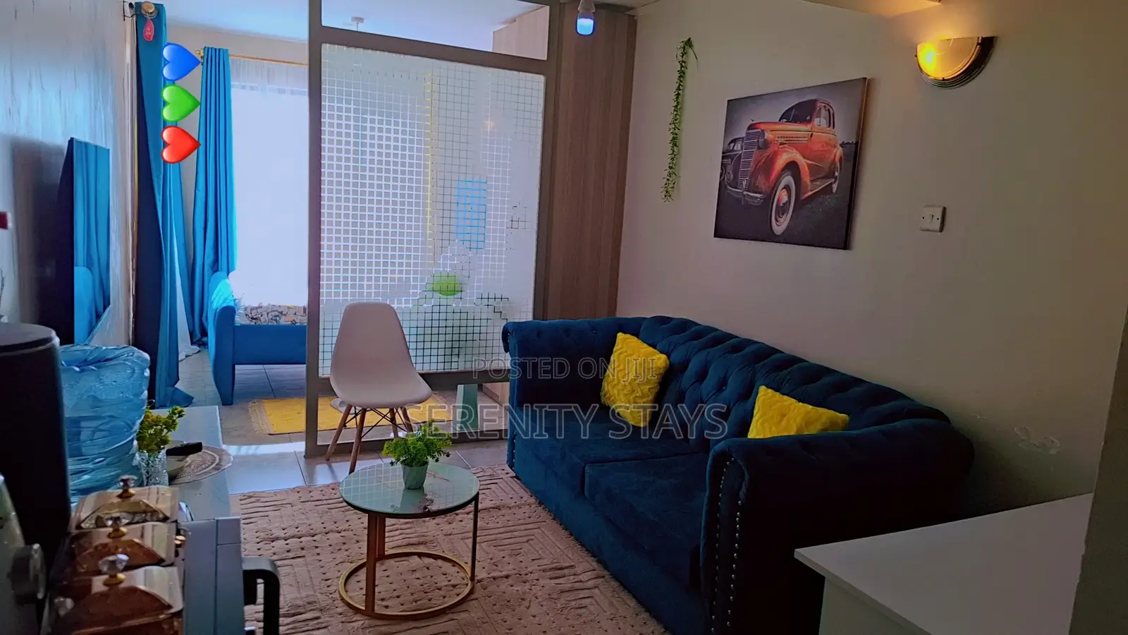 Furnished Studio - Short Let, Airbnb, Fedha, Fast Wi-Fi, Desk