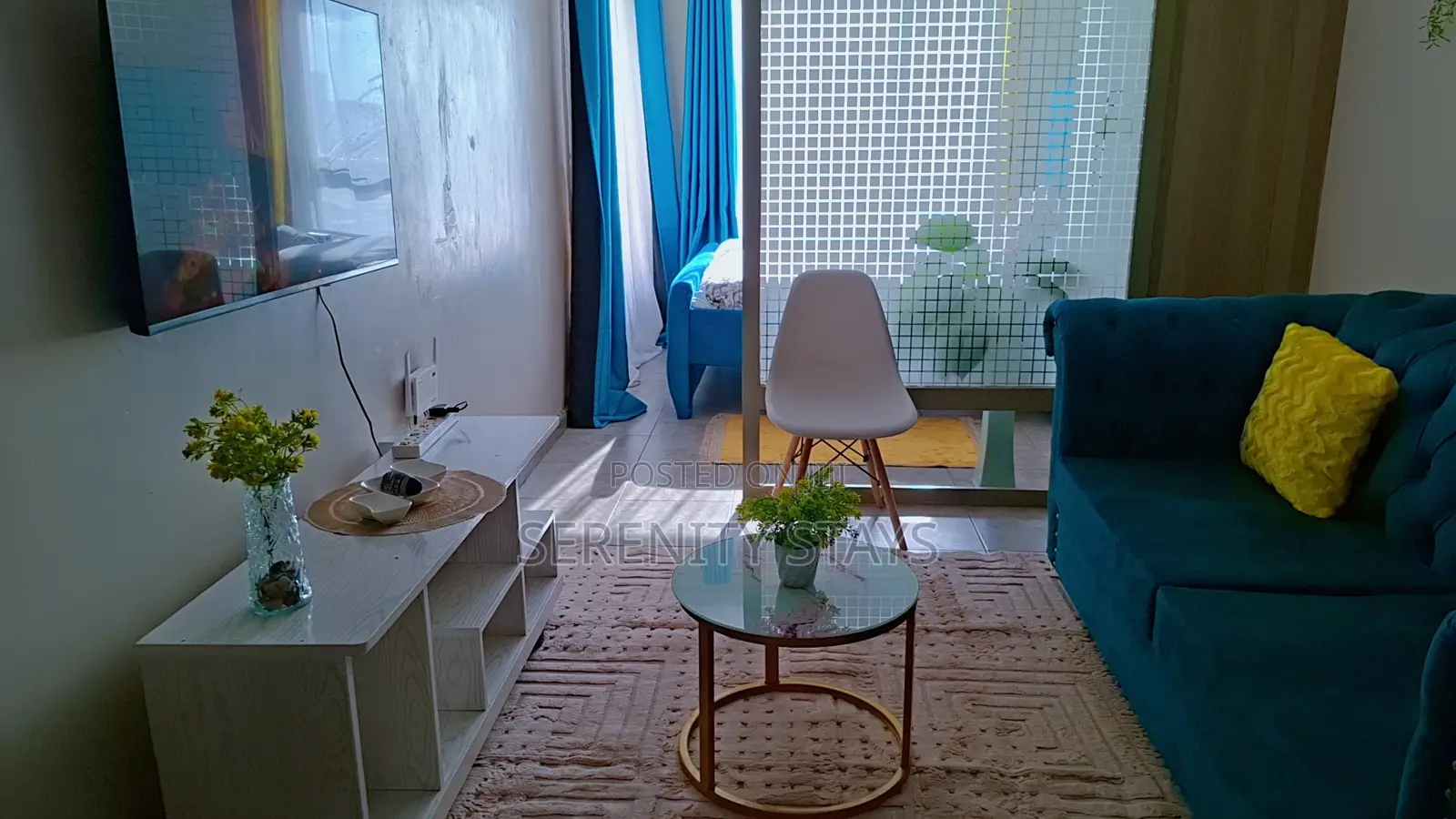 Furnished Studio - Short Let, Airbnb, Fedha, Fast Wi-Fi, Desk