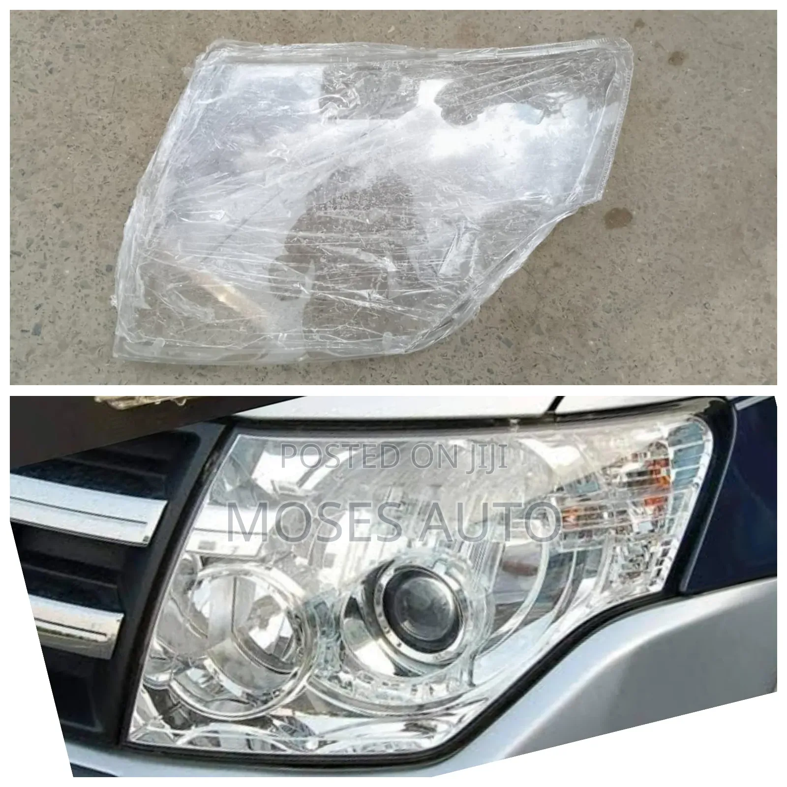 Mitsubishi Pajero Headlight Lens