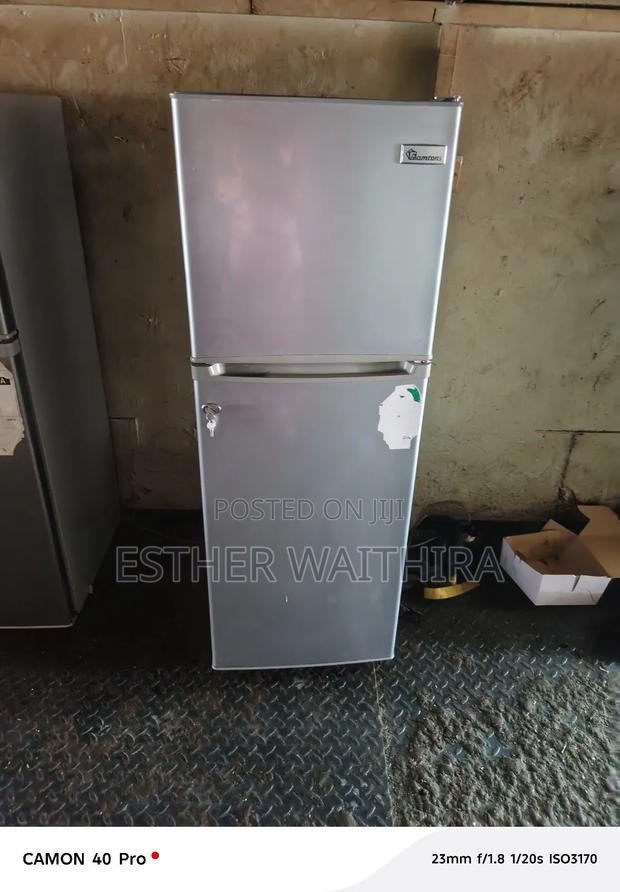 Silver Mini Fridge Ramtons - main view