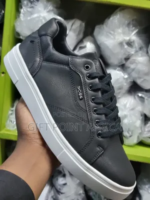 Boss Smart Casual Shoes For Men Availability In Black Grey Color Way
