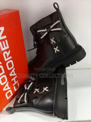 Kids Shoe Boot Black - main view