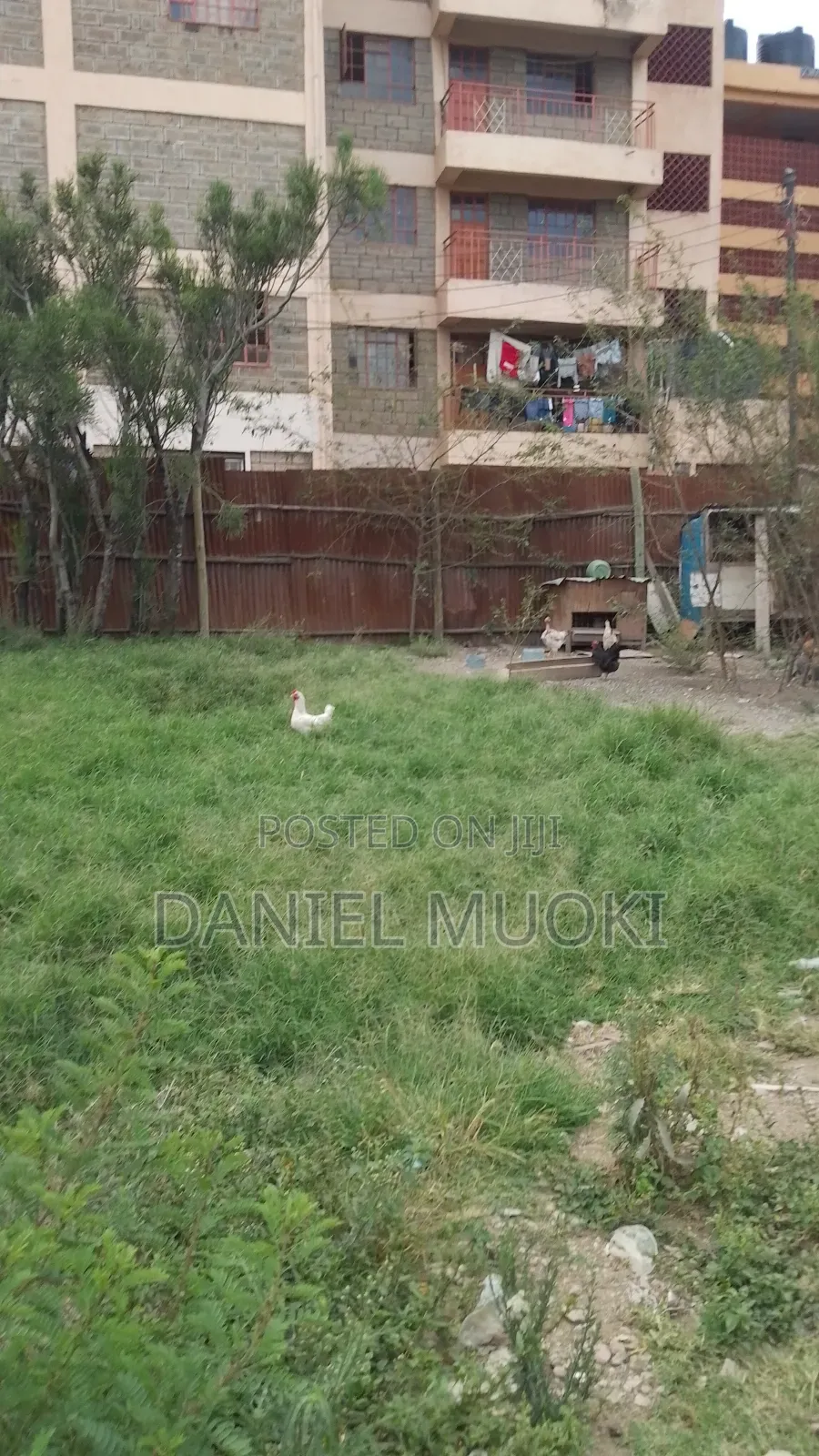100x100 Plot on Sale Rongai Second Line From Main High Way