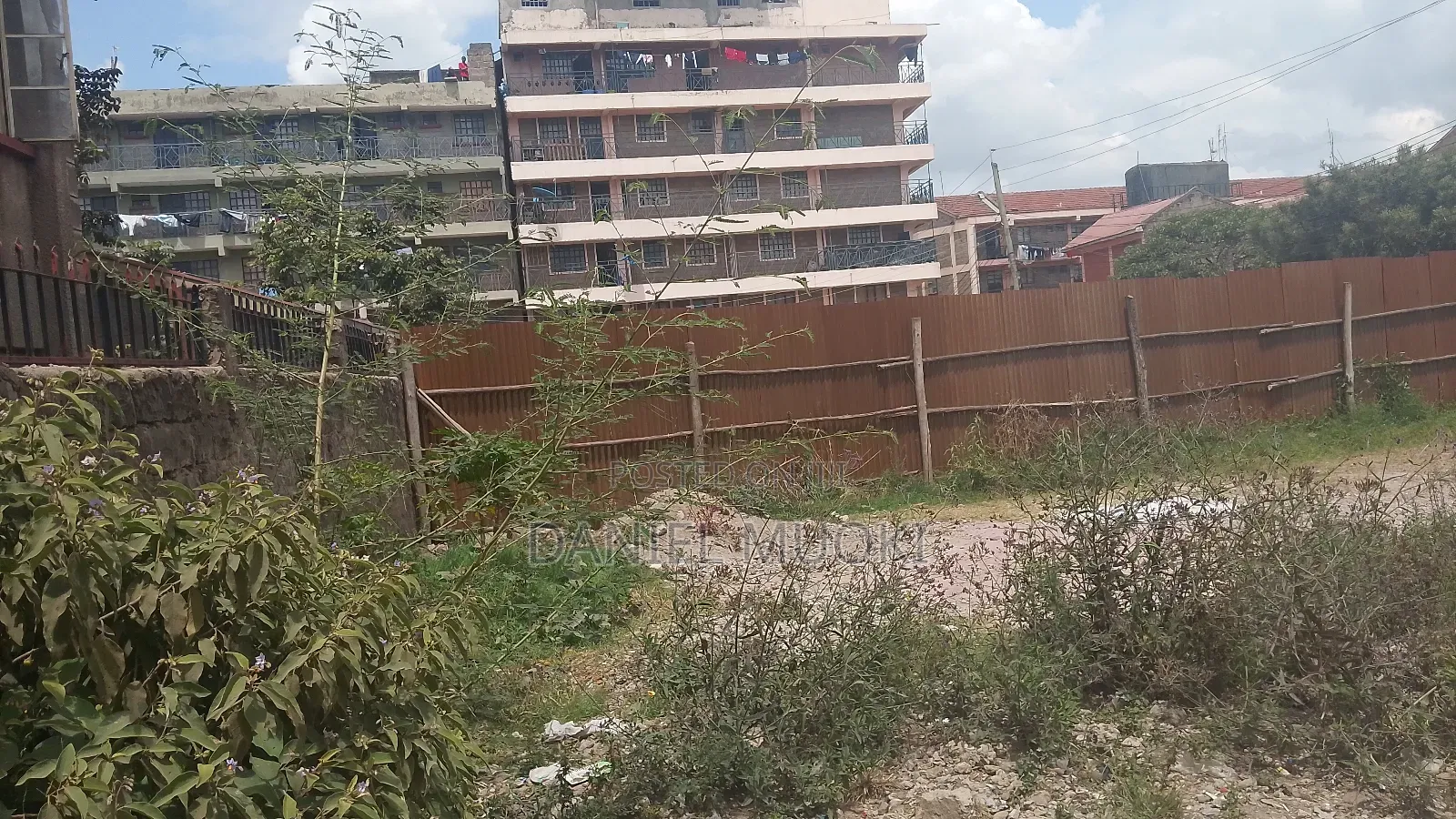 100x100 Plot on Sale Rongai Second Line From Main High Way