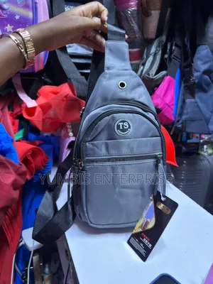 Grey Chest Crossbody Bag 600