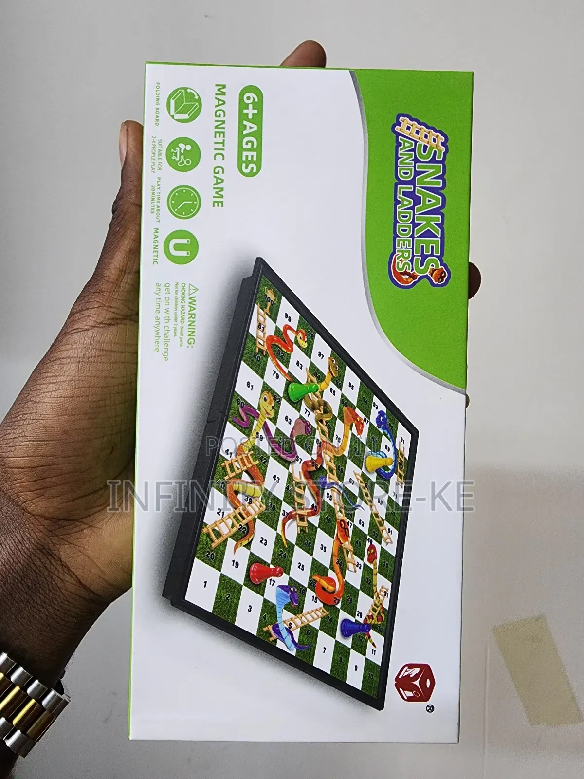 Snake and Ladder Magnetic Game