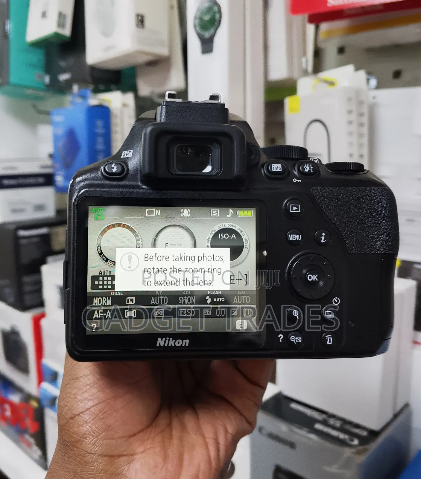 Nikon D3500 DSLR Camera With 18-55mm Lens