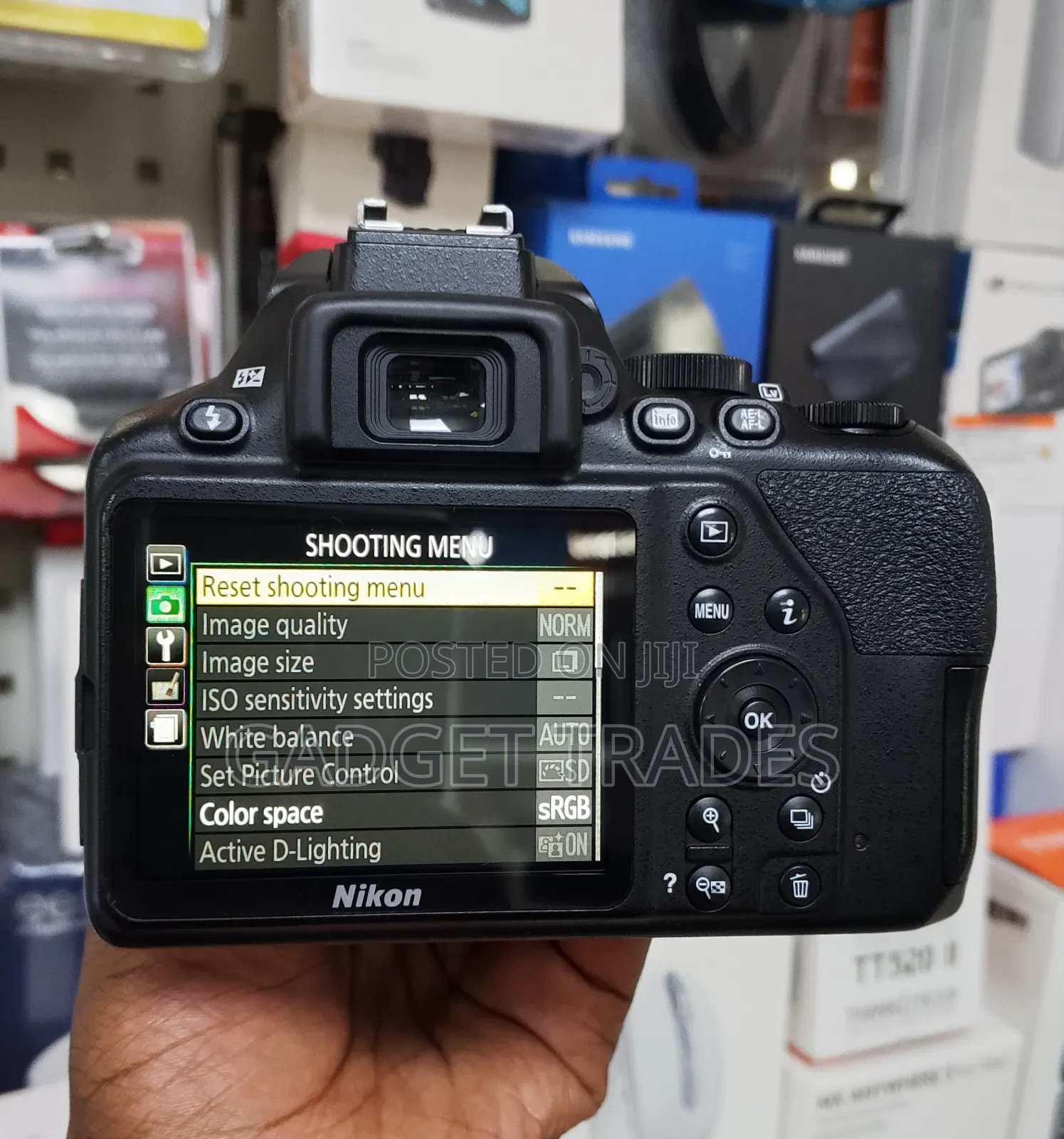 Nikon D3500 DSLR Camera With 18-55mm Lens