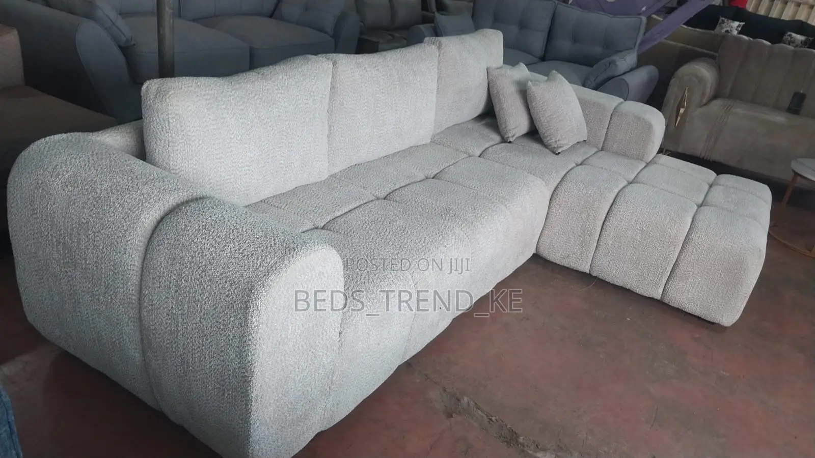 Unwinding 6 Seater New Bubble L Sofa
