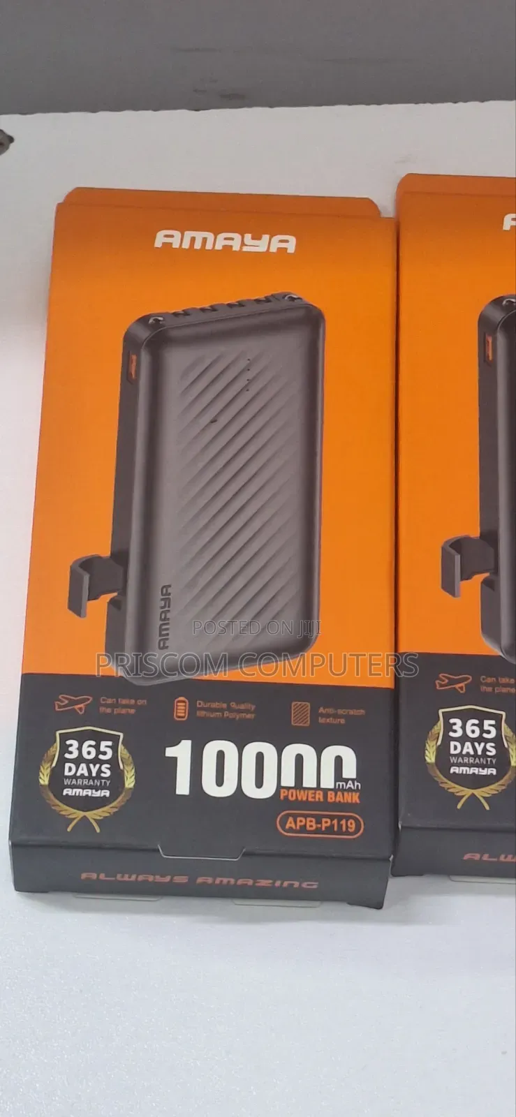 Amaya Apb-P119 10,000mah Power Bank With One Year Warranty