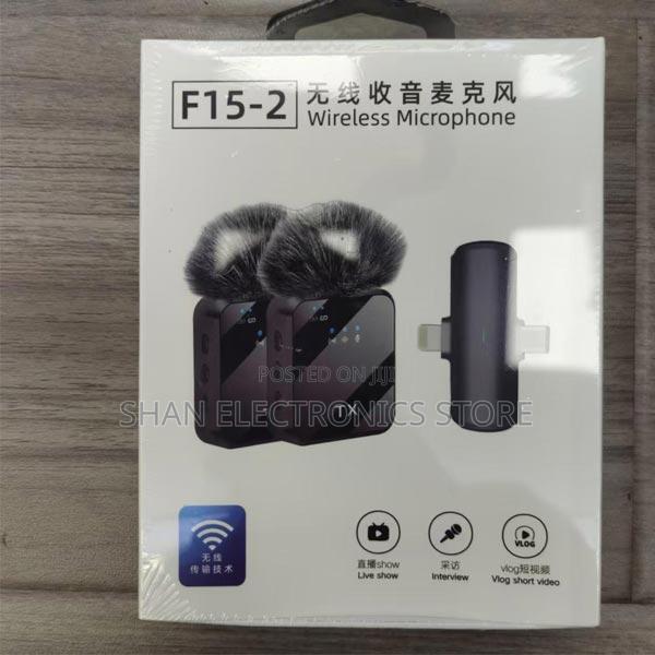 Microphone 2in1 Wireless Lavalier F15-2 Usb Type C + I Phone - main view
