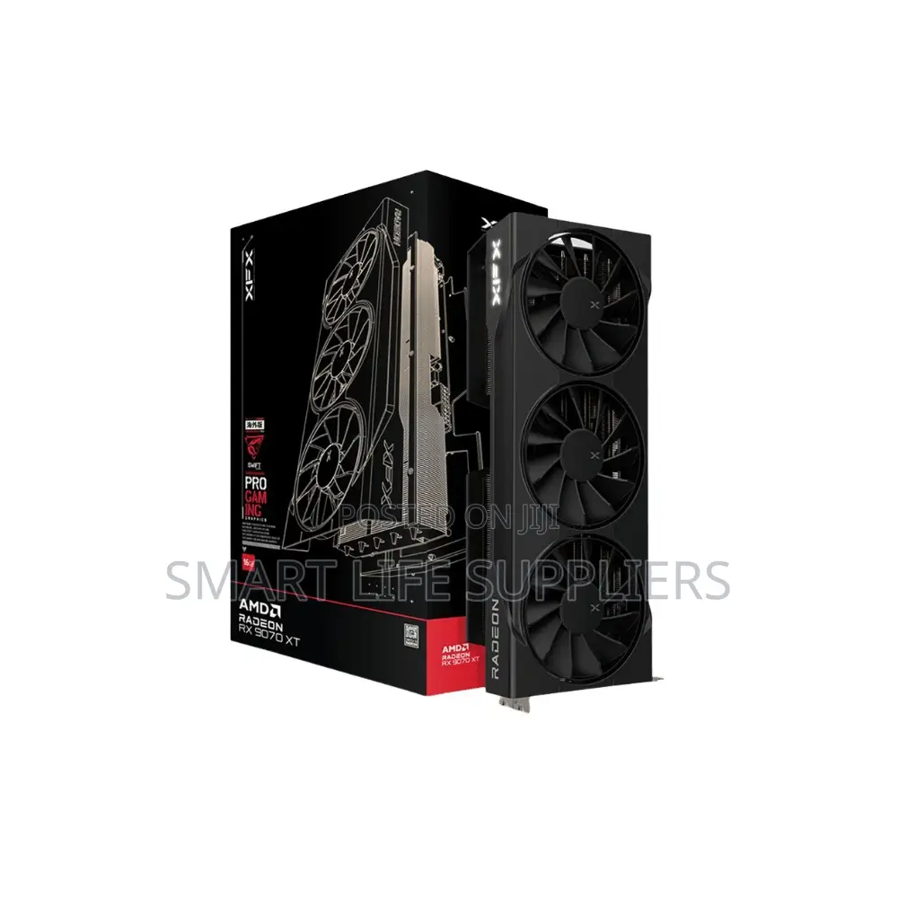 XFX Swift Amd Radeon Rx 9070xt Triple Fan Gaming Graphics Card