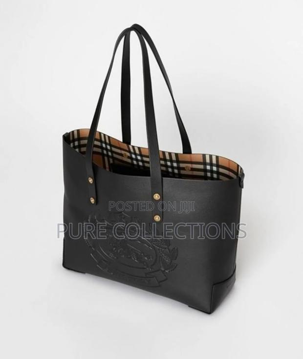 Black Burberry Tote Bag - thumbnail 2