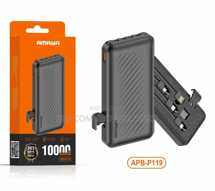 Amaya Power Bank (Very Portable Durable)- 1 Year Warranty