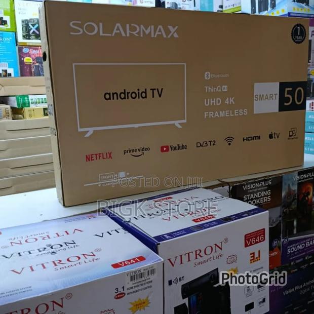 50"Inch Smart Ultra Hd Frameless Tv