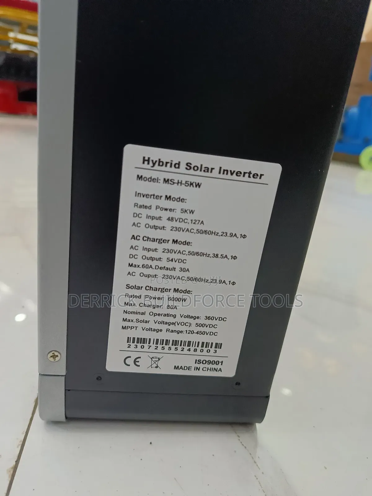 One Solar 5kw 48v Hybrid Inverter