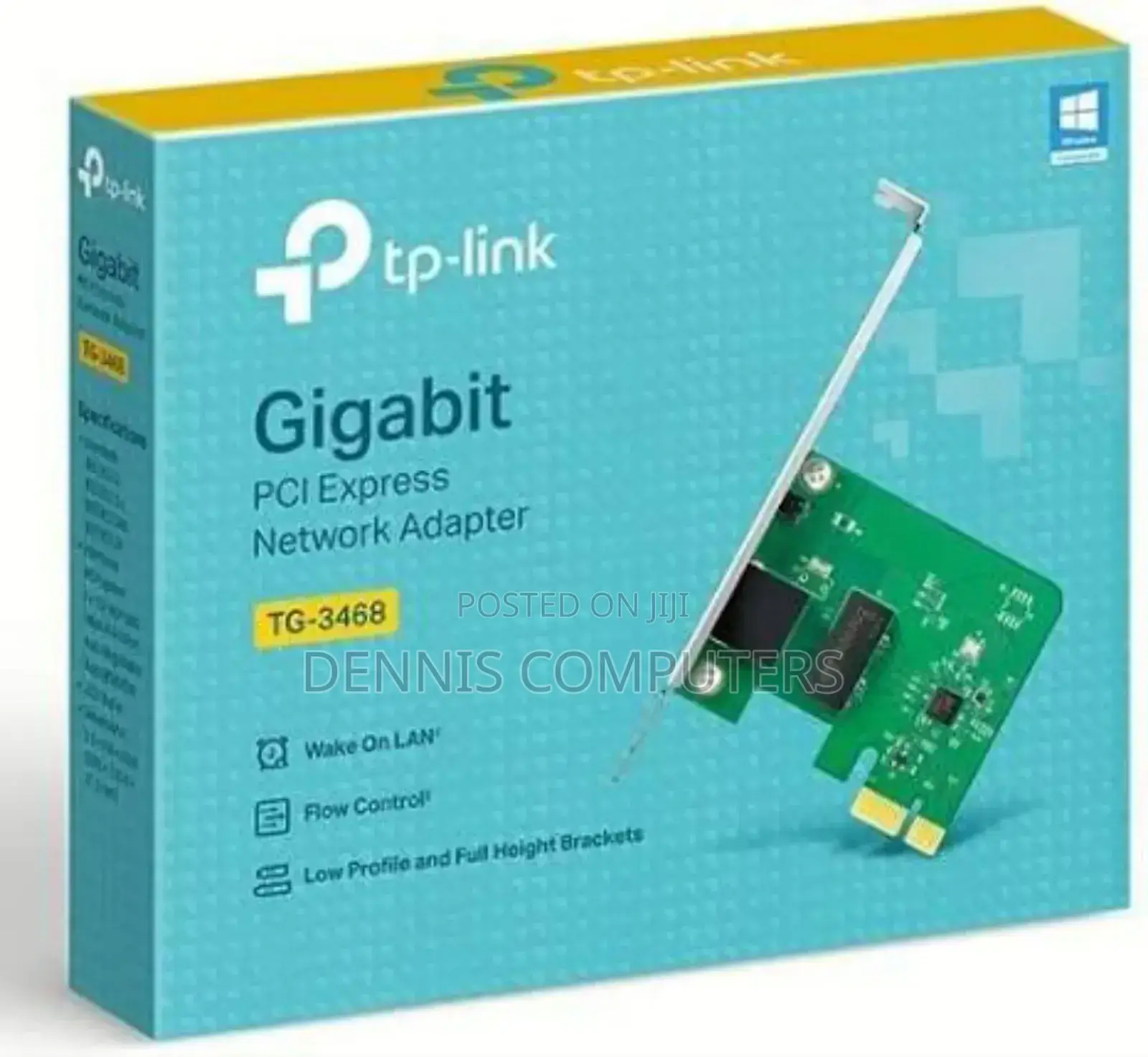 Tp-link Gigabit Pci Express Network Adapter Tg-3468