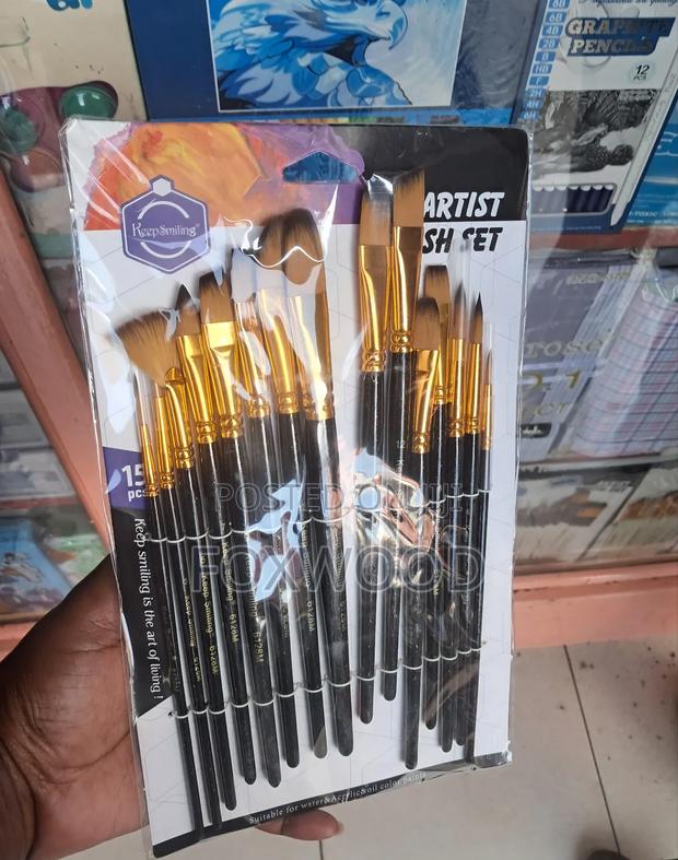 Keep Smiling Mix Artist Brush 15pcs - thumbnail 3