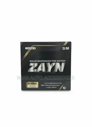 Ns60 Zain Battery | Reliable Power Long-Lasting Vehicle Performance