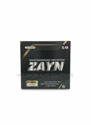 Ns60 Zain Battery | Reliable Power Long-Lasting Vehicle Performance