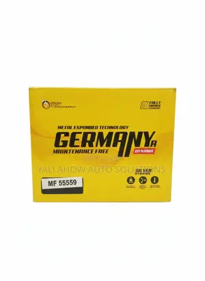 Din55 Germanita Battery | Durable Reliable Vehicle Power