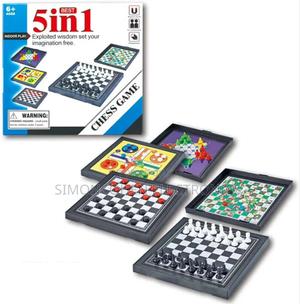 Big Size 5 In 1 Board Game - thumbnail 2