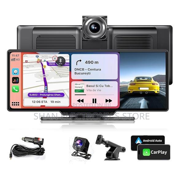 10.26" Ips Carplay Screen for Cars, Wireless a-Pple Carplay Android