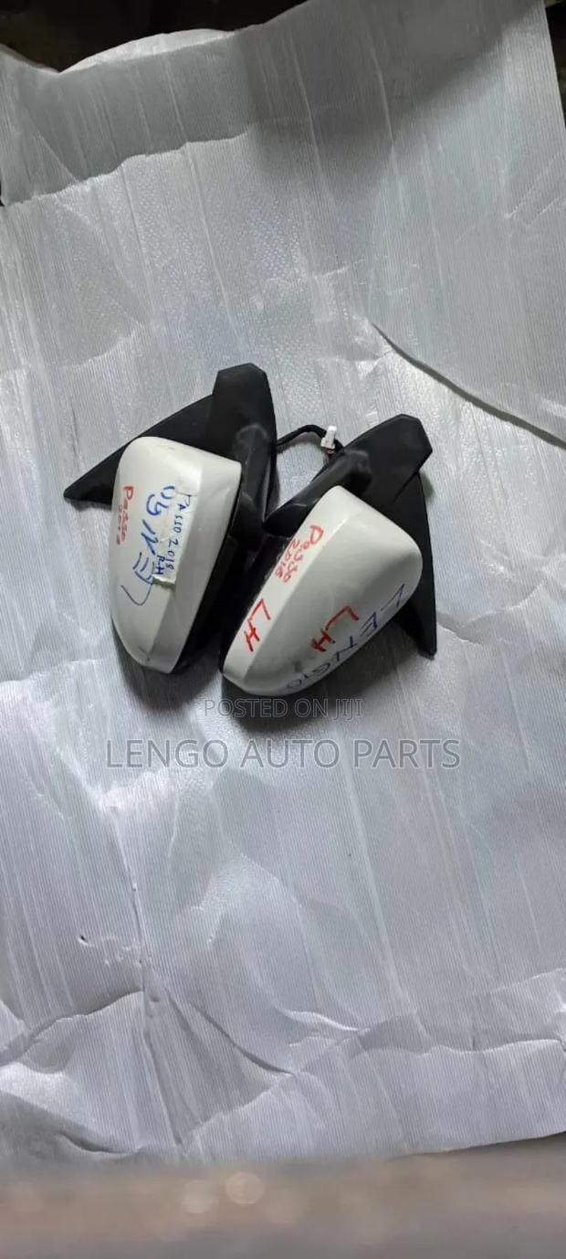 Toyota Passo Moda 2018 Sidemirrors