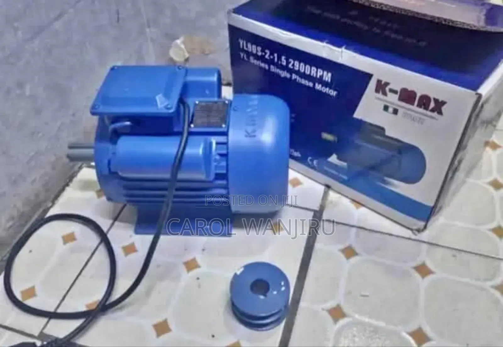 Heavy Duty 2hp Electric Motor (Single Phase)