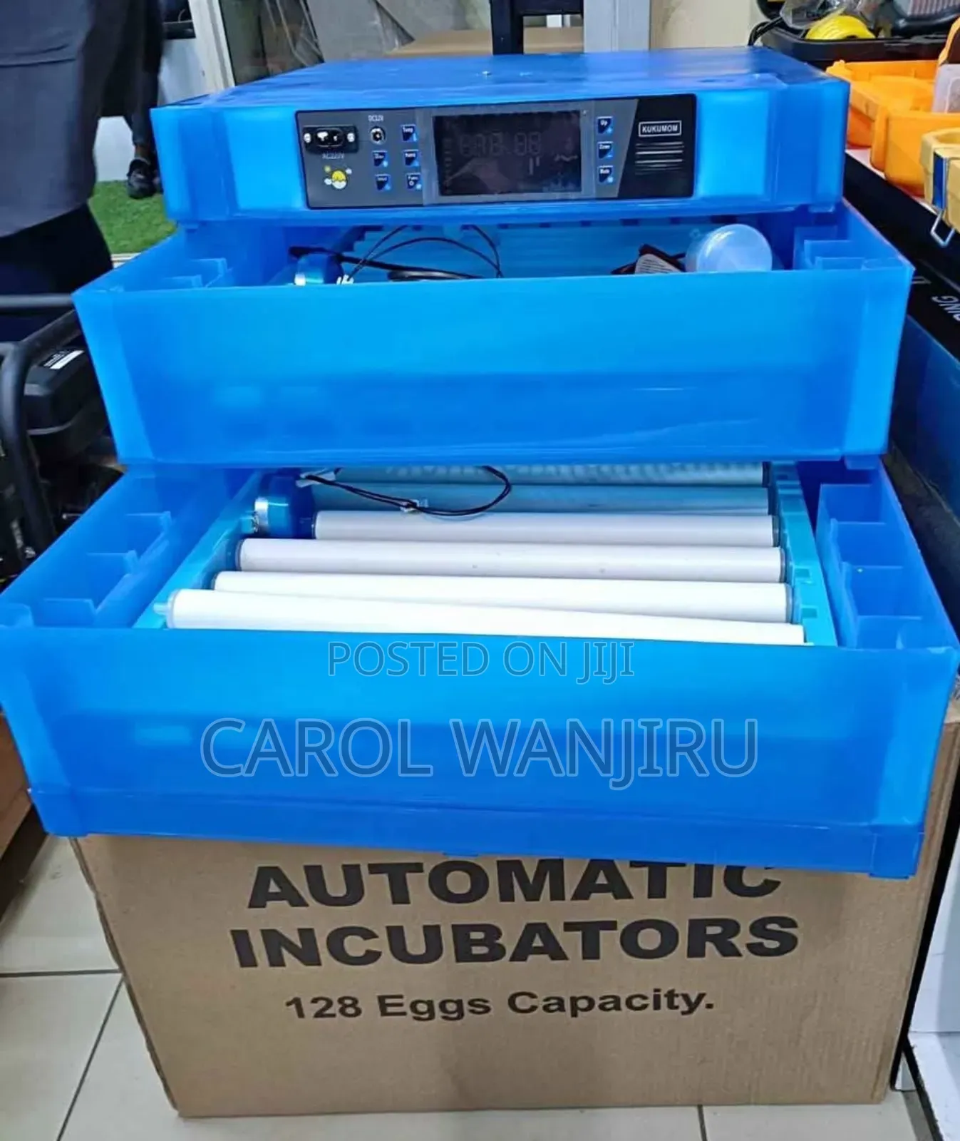 Egg Incubator Machine 128 / Automatic Ac Dc Eggs Incubator Machine