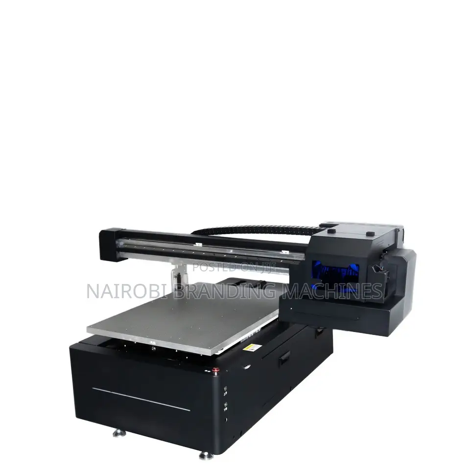 60*90cm Uv Rotary Flatbed Printer With Visual Positioning