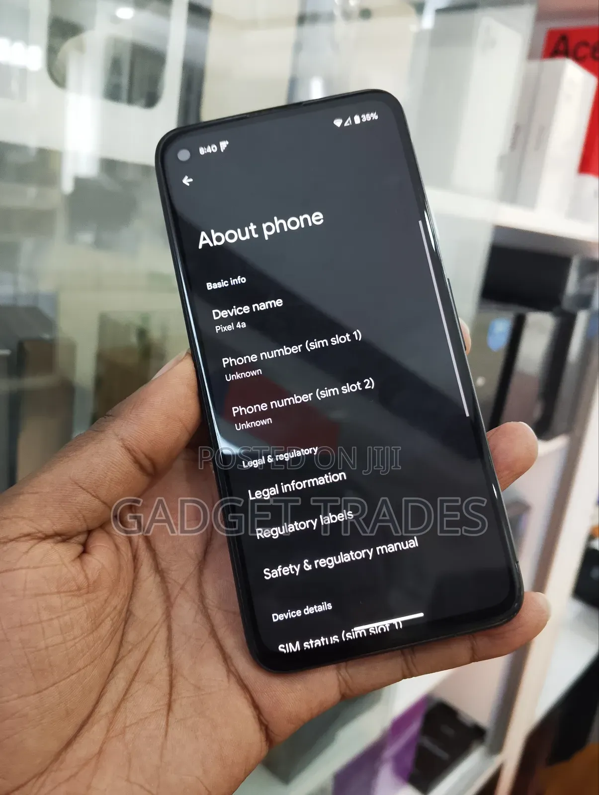 Google Pixel 6 128 GB Black