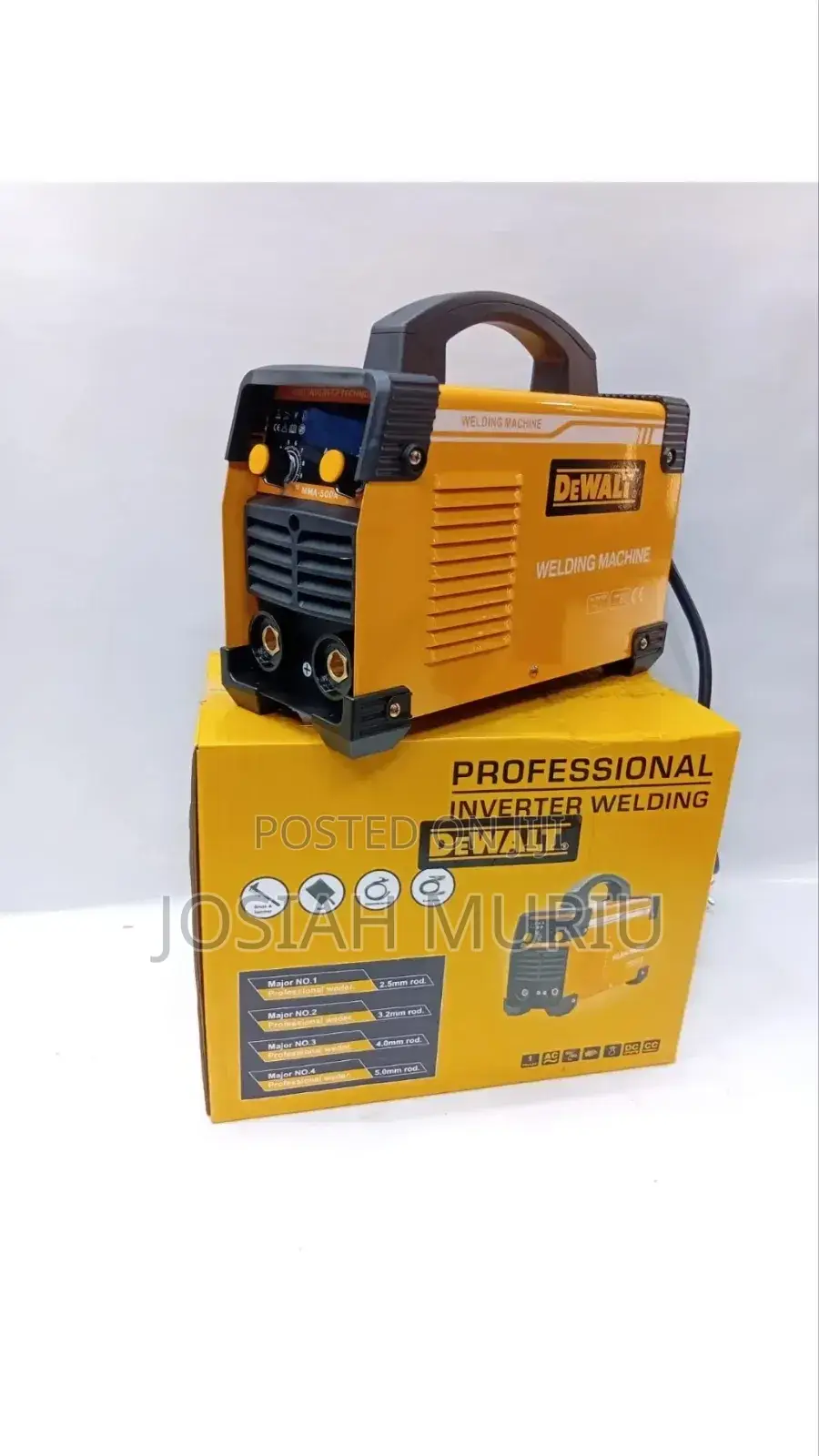Dewalt 500-Amp High-Efficiency Welding Inverter