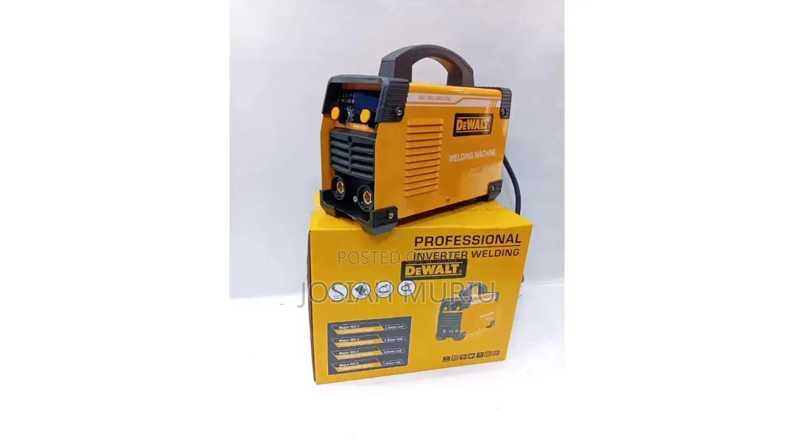 Dewalt Heavy-Duty 500a Inverter Welding Unit