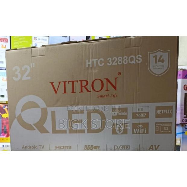 Frameless 32" Smart Android Tv - main view