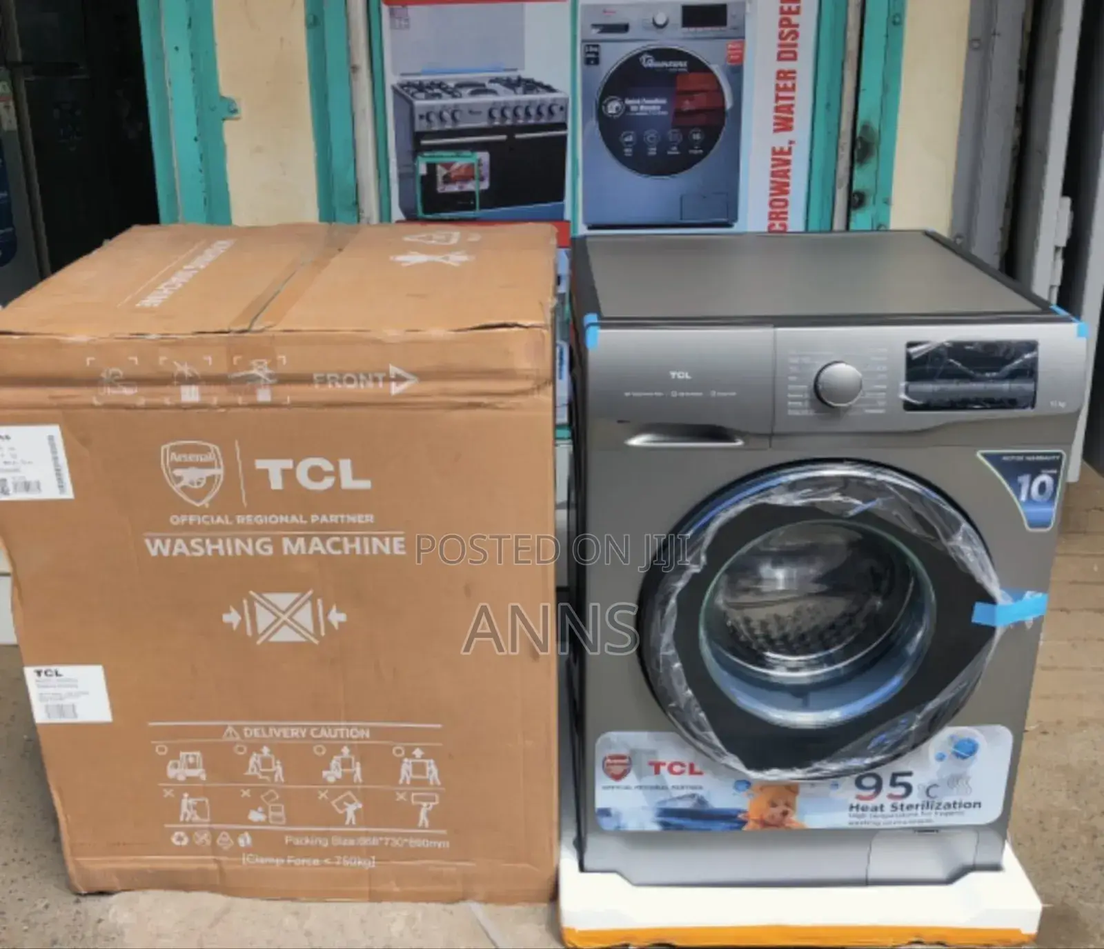 TCL 10kg Washing Machine Wash/Spin