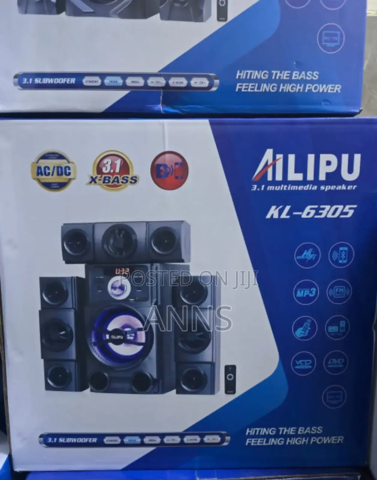 Woofer 3.1 Bluetooth Fm