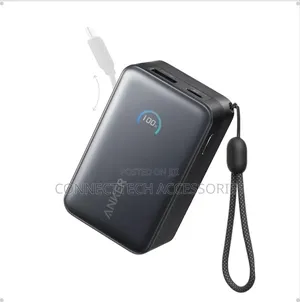 Anker Nano Power Bank (10k, 45w, Comes With A Retractable Usb-c Cable)