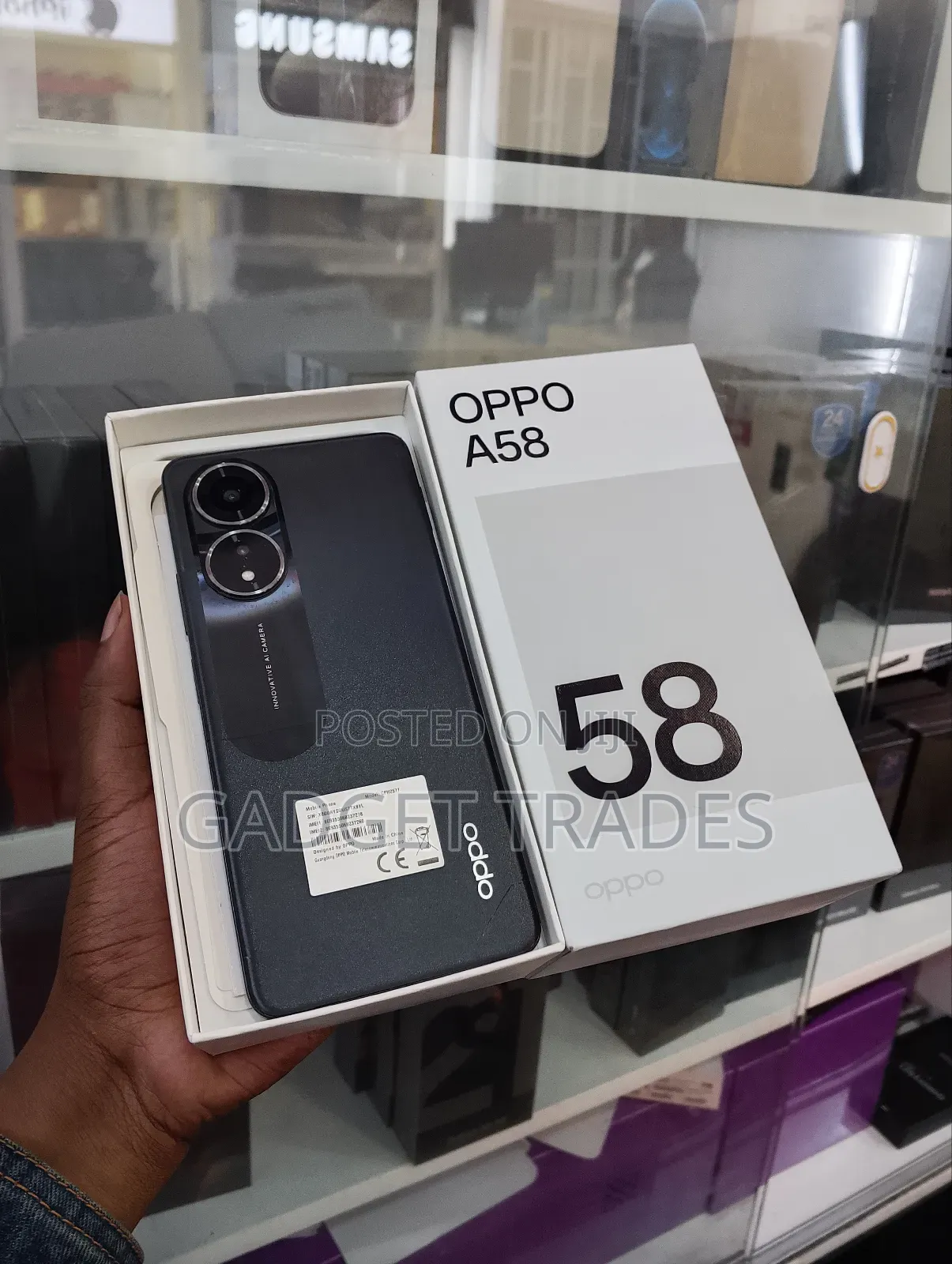Oppo A58 128 GB Black