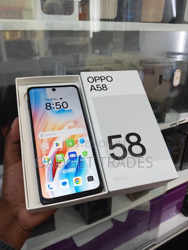 Oppo A58 128 GB Black - thumbnail 3