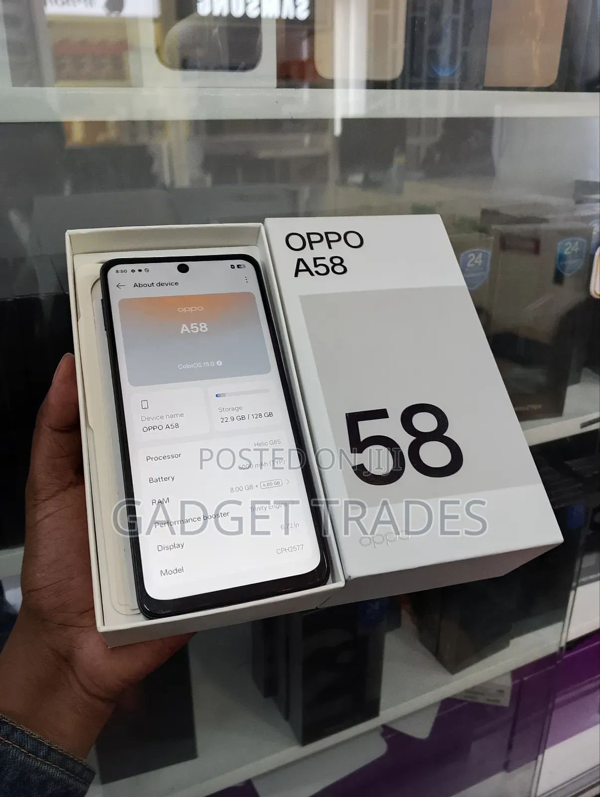 Oppo A58 128 GB Black