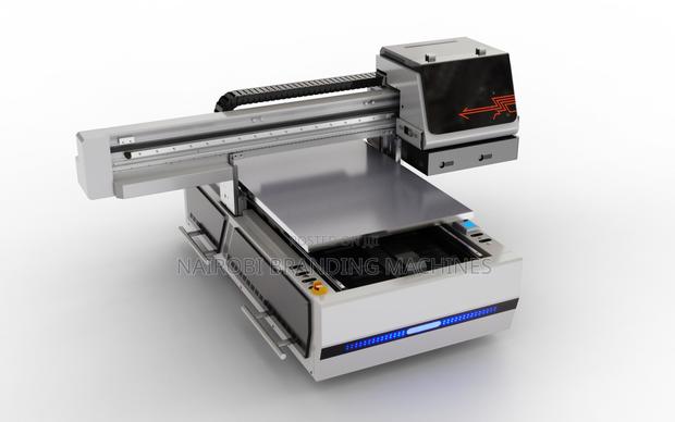 6090 Uv Flatbed Printer With Cylinder Rotary Device