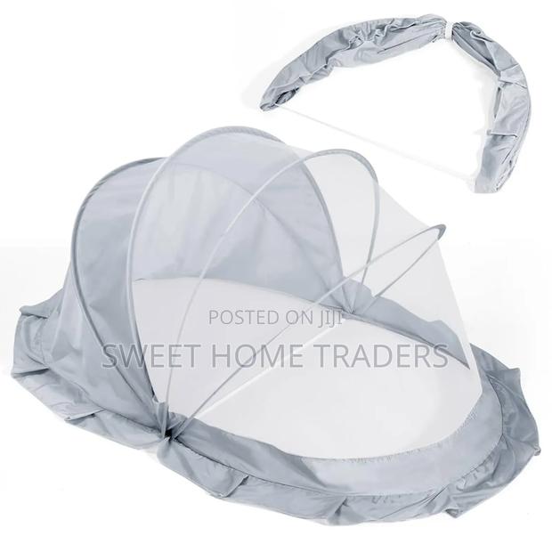 Smart Grey Foldable Baby Mosquito Net