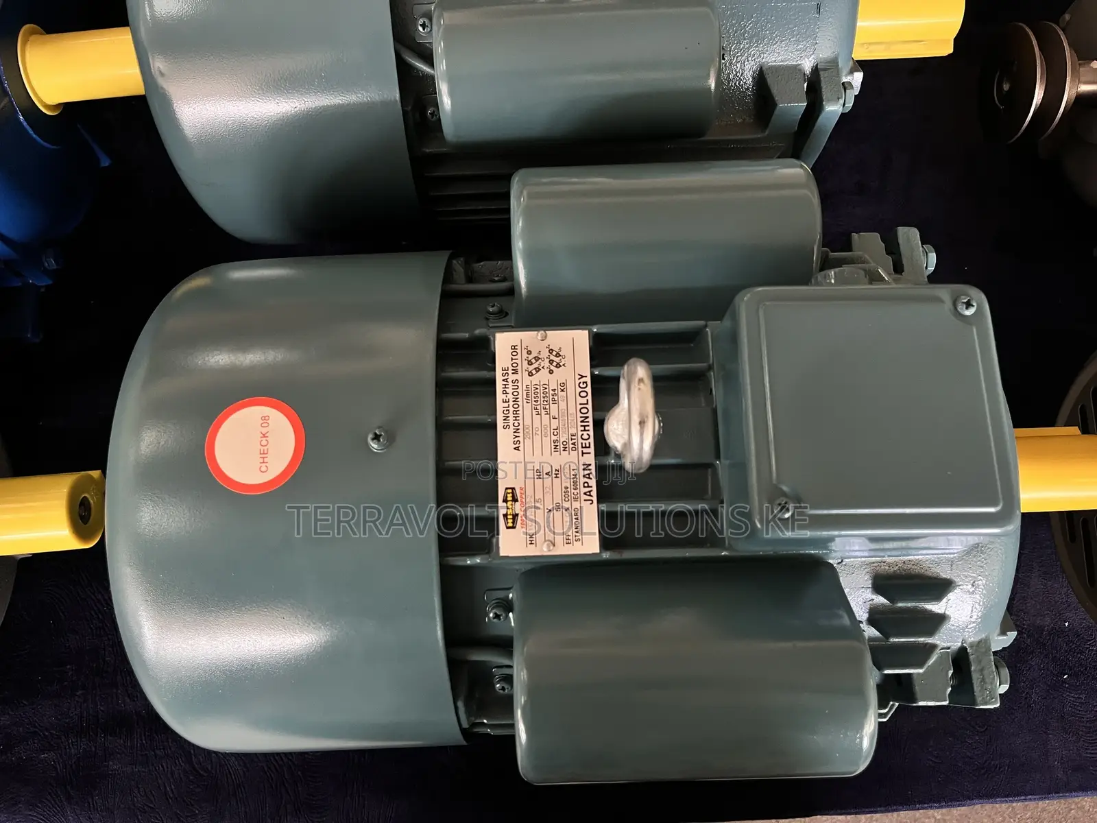 7.5hp Hisaki Japan High Speed Single Phase Electric Motor