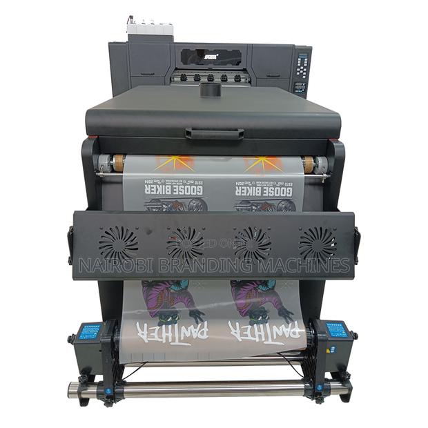 DTF Printer With Pet Film and White Melt Powder With Power Shaker - main view